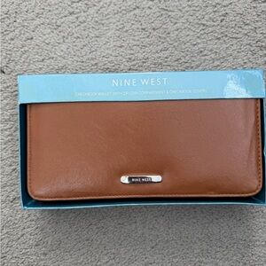 Nine West Tan Leather Wallet